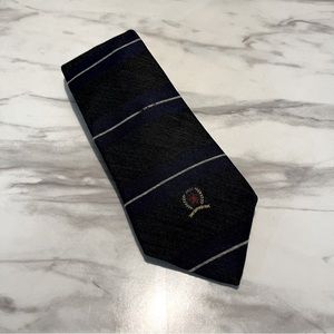 Tommy Hilfiger Wool & Silk Tie w Crest